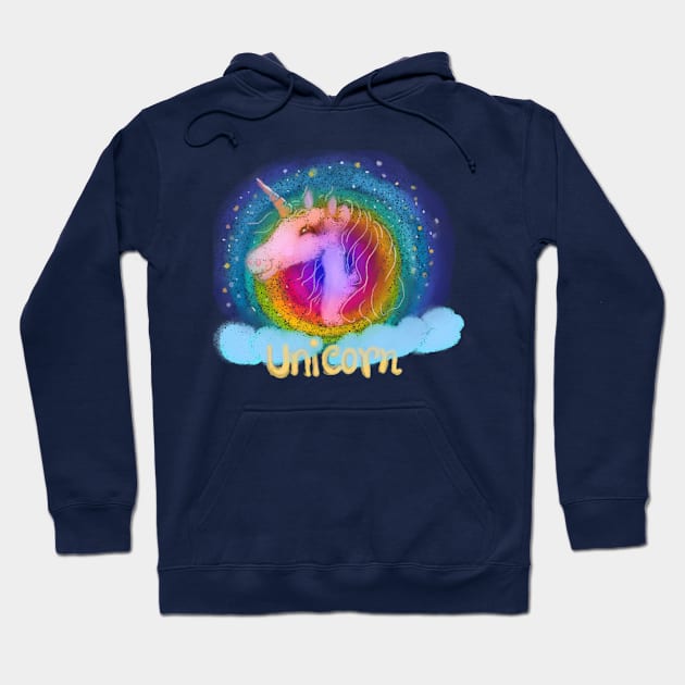 Unicorn 🦄 Hoodie by Jubida Joba